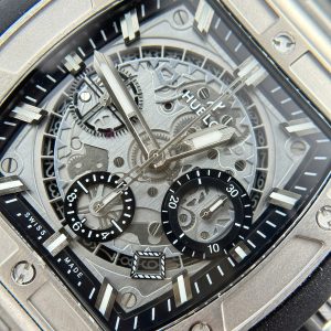 Hublot Spirit Of Big Bang Titanium Rep 11 Cao Cấp Dây Cao Su Nhà Máy BBF 42mm (2)