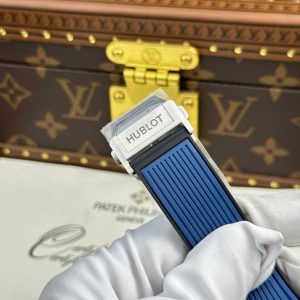 Hublot Spirit Of Big Bang Titanium Replica 1 1 Viền Gốm Xanh Nhà Máy BBF 42mm (2)