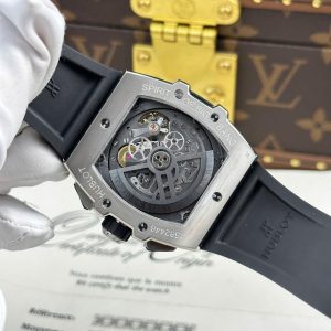 Hublot Spirit Of Big Bang Titanium Replica 1 1 Viền Gốm Xanh Nhà Máy BBF 42mm (2)