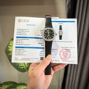 Patek Philippe Aquanaut 5167 Mặt Xám Chế Tác Đính Full Kim Cương Moissanite 40mm (2)