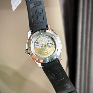 Patek Philippe Aquanaut 5167 Mặt Xám Chế Tác Đính Full Kim Cương Moissanite 40mm (2)