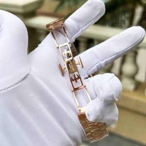 Patek Philippe Cubitus 5821 Mạ Vàng Hồng Replica 11 Mặt Vuông Màu Chocolate 45mm (2)