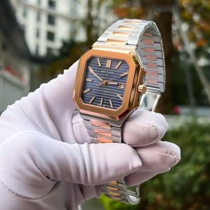 Patek Philippe Cubitus 5821 Rep 11 Cao Cấp Mặt Vuông Màu Xanh Blue 45mm (2)