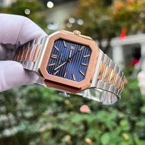 Patek Philippe Cubitus 5821 Rep 11 Cao Cấp Mặt Vuông Màu Xanh Blue 45mm (2)