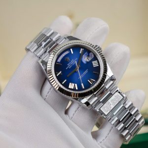 Rolex Day-Date 228239 Rep 11 Cao Cấp Mặt Xanh Blue Ombre Trọng Lượng 186 Grams QF 40mm (2)