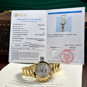 Rolex Daytona Cosmograph 116508 Chế Tác Bọc Vàng Thật Mặt Khảm Xà Cừ 40mm (2)