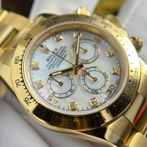 Rolex Daytona Cosmograph 116508 Chế Tác Bọc Vàng Thật Mặt Khảm Xà Cừ 40mm (2)