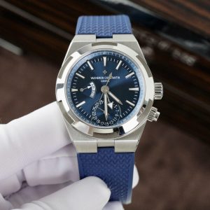 Vacheron Constantin Overseas Dual Time 7900V Rep 11 Cao Cấp Màu Xanh Blue 41mm (2)