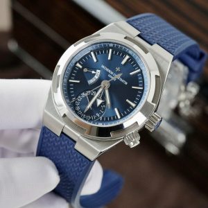 Vacheron Constantin Overseas Dual Time 7900V Rep 11 Cao Cấp Màu Xanh Blue 41mm (2)