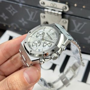 Audemars Piguet Rep 11 Royal Oak 26240ST Mặt Trắng Nhà Máy APS 41mm (6)