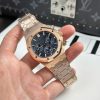 Audemars Piguet Replica 11 Royal Oak 26240 Màu Vàng Hồng Mặt Xanh Blue APS 41mm (8)