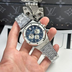 Audemars Piguet Replica Cao Cấp Royal Oak 26331 Chronograph Mặt Xanh Blue 41mm (1)