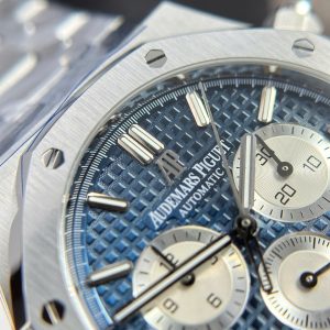 Audemars Piguet Replica Cao Cấp Royal Oak 26331 Chronograph Mặt Xanh Blue 41mm (1)