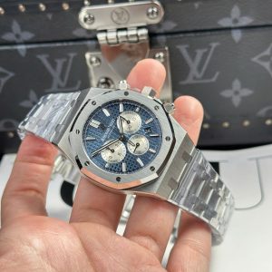 Audemars Piguet Replica Cao Cấp Royal Oak 26331 Chronograph Mặt Xanh Blue 41mm (1)