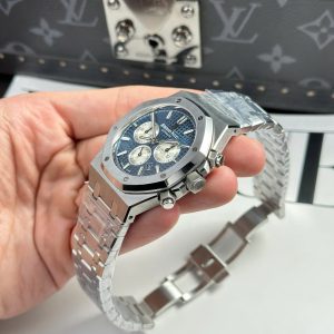 Audemars Piguet Replica Cao Cấp Royal Oak 26331 Chronograph Mặt Xanh Blue 41mm (1)