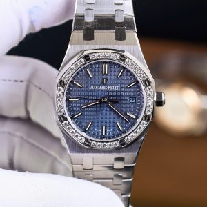 Audemars Piguet Royal Oak Replica 11 Mặt Xanh Blue Dây Kim Loại 34mm (2)
