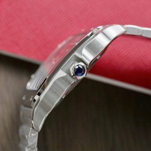 Cartier Santos WSSA0064 Replica 11 Mặt Nâu Nhà Máy BV 39 (2)