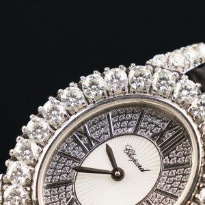 Chopard L’heure Du Diamant Oval Chế Tác Đính Full Kim Cương Moissanite 34mm (2)