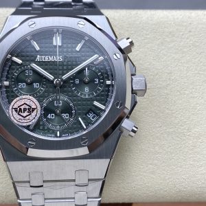 Đồng Hồ Audemars Piguet Royal Oak 26240ST Mặt Xanh Lá Chế Tác Xưởng APS 2025 41mm (1)