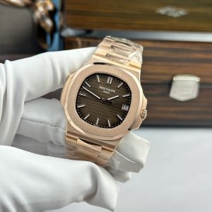 Đồng Hồ Patek Philippe Tinh Chỉnh Mặt Số+ Lịch + Máy Chế Tác Bọc Vàng 18K 40mm