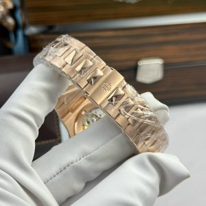 Đồng Hồ Patek Philippe Tinh Chỉnh Mặt Số+ Lịch + Máy Chế Tác Bọc Vàng 18K 40mm