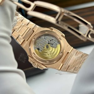 Đồng Hồ Patek Philippe Tinh Chỉnh Mặt Số+ Lịch + Máy Chế Tác Bọc Vàng 18K 40mm