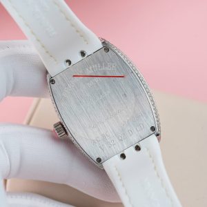 Franck Muller V32 Chế Tác Đính Full Kim Cương Moissanite Cọc Số 7 Màu 36mm (2)