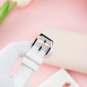 Franck Muller V32 Chế Tác Đính Kim Cương Moissanite Mặt Trắng Cọc Số 7 Màu 36mm (2)