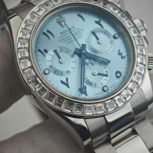 Rolex Cosmograph Daytona 116576TBR Chế Tác Bạch Kim PT950 + Kim Cương Baguette 40mm (2)