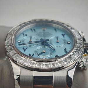 Rolex Cosmograph Daytona 116576TBR Chế Tác Bạch Kim PT950 + Kim Cương Baguette 40mm (2)