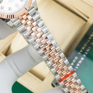 Rolex DateJust 126331 Mặt Số Sundust Chế Tác Bọc Vàng Thật Nhà Máy GM 41mm (2)