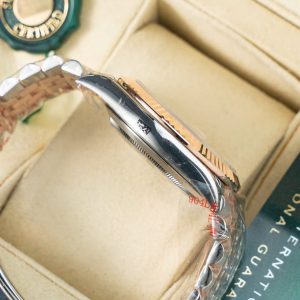 Rolex DateJust 126331 Mặt Số Sundust Chế Tác Bọc Vàng Thật Nhà Máy GM 41mm (2)