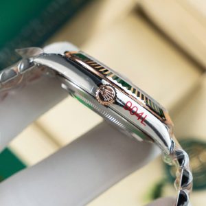 Rolex DateJust 126331 Mặt Số Wimbledon Chế Tác Bọc Vàng Hồng Nhà Máy GM 41mm (2)