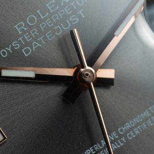 Rolex DateJust 126331 Mặt Số Wimbledon Chế Tác Bọc Vàng Hồng Nhà Máy GM 41mm (2)