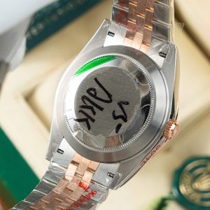 Rolex DateJust 126331 Mặt Số Wimbledon Chế Tác Bọc Vàng Hồng Nhà Máy GM 41mm (2)
