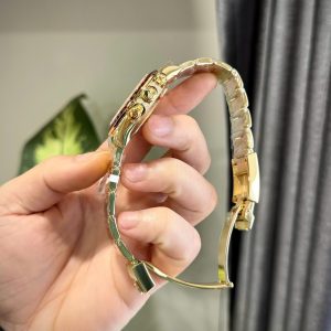 Rolex Daytona 126598TRU Chế Tác Bọc Vàng Thật + Ruby + Kim Cương Moissanite 40mm (2)