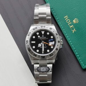 Rolex Replica 11 Explorer II 226570 Mặt Đen Dây Oyster Nhà Máy Clean 42mm (2)