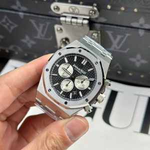 Audemars Piguet Fake 11 Royal Oak 26331 Chronograph Mặt Đen 41mm (2)