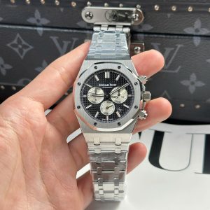 Audemars Piguet Fake 11 Royal Oak 26331 Chronograph Mặt Đen 41mm (2)
