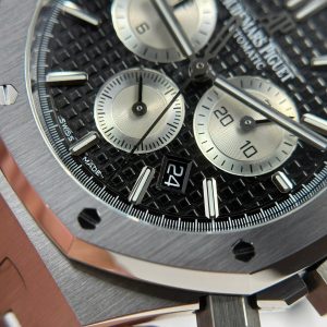 Audemars Piguet Fake 11 Royal Oak 26331 Chronograph Mặt Đen 41mm (2)