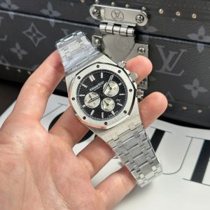 Audemars Piguet Fake 11 Royal Oak 26331 Chronograph Mặt Đen 41mm (2)