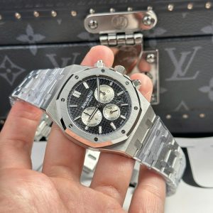 Audemars Piguet Fake 11 Royal Oak 26331 Chronograph Mặt Đen 41mm (2)