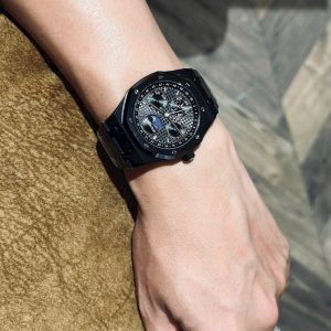 Đồng Hồ Audemars Piguet Royal Oak 26579CE Gốm Đen Rep 11 Xưởng APS 41mm (2)