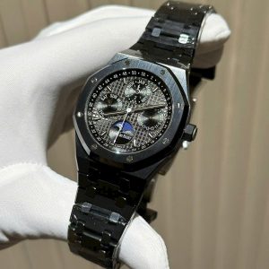 Đồng Hồ Audemars Piguet Royal Oak 26579CE Gốm Đen Rep 11 Xưởng APS 41mm (3)