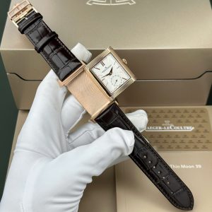 Jaeger LeCoultre Chế Tác Master Reverso Tribute Small Seconds 2 Mặt Trắng Và Xám 28 (2)