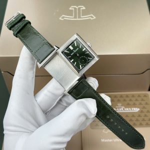 Jaeger LeCoultre Replica 1 1 Master Reverso Tribute Small Seconds 2 Mặt Xanh Lá Cây Và Trắng 28 (2)