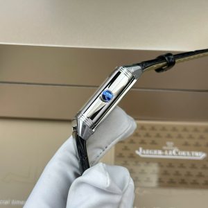 Jaeger LeCoultre Replica 11 Master Reverso Tribute Small Seconds 2 Mặt Trắng Và Đen 28 (2)