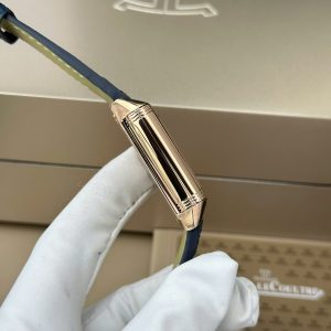 Jaeger LeCoultre Replica 11 Master Reverso Tribute Small Seconds 2 Mặt Xanh Blue Và Trắng 28 (2)