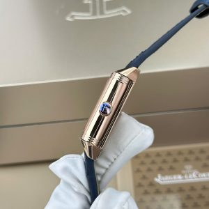 Jaeger LeCoultre Replica 11 Master Reverso Tribute Small Seconds 2 Mặt Xanh Blue Và Trắng 28 (2)
