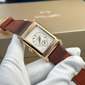 Jaeger LeCoultre Replica Cao Cấp Master Reverso Tribute Small Seconds Dây Da 28 (2)